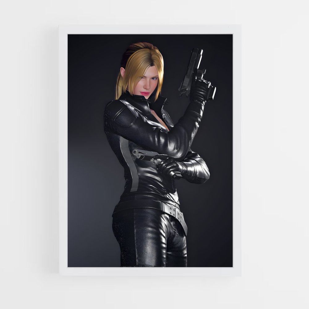 Poster Nina williams – affiche Tekken (vue 3)
